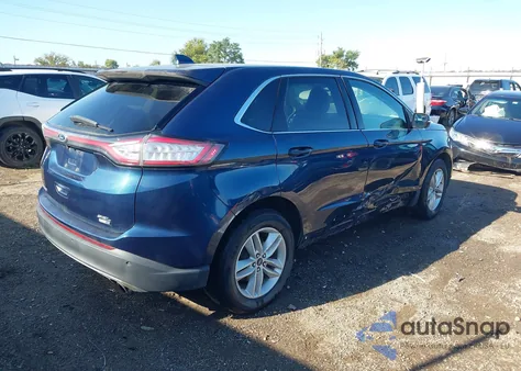 2017 Ford Edge Sel из США, поврежденный, VIN 2FMPK4J95HBB34392